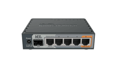 Router Mikrotik hEX S 5X 256 mb RAM